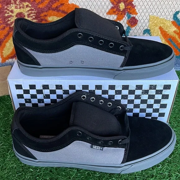 Vans Skate Chukka Low Men’s sneakers Denim Black/Pewter - Picture 2 of 16